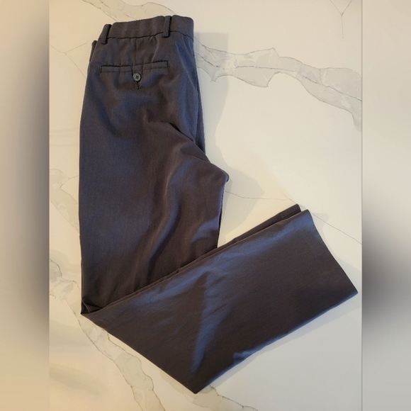 Apt. 9 Dark Gray Premier Flex Extra Slim Fit Dress Pants 32 x 30 - Picture 2 of 3